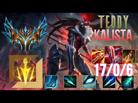 TEDDY Guides How to Play Kalista ADC & Carry + Best Build/Runes Season 12
