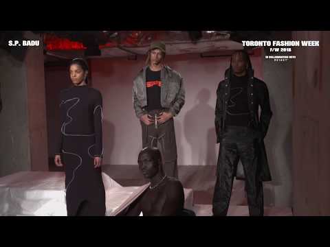Toronto Fashion Week  F/W 18  in Collaboration with RE/SET  - SP Badu Studio