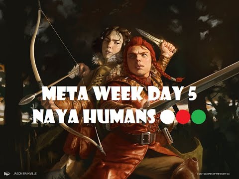 MTGA - BrewLab - Naya Humans ⚪️🔴🟢 (Standard)