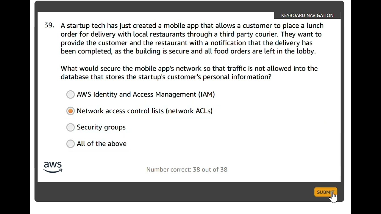 AWS Cloud Operations Practice Exam Knowledge Check AWS Canvas