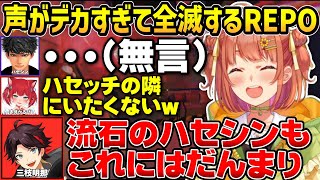 【面白まとめ】わっせい！声に反応する天敵に襲われ言葉がでなくなるハセシンに爆笑するひまちゃんたちｗ【にじさんじ切り抜き/本間ひまわり/ハセシン/赤見かるび/三枝明那/げまじょ】