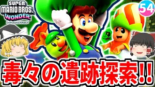 【マリオワンダー】最後の秘境ドクドク遺跡を越えポプリンたち救出なるか!?W5キンキン採掘場の物語はついに終結へ!!【スーパーマリオブラザーズ ワンダー】【ゆっくり実況】
