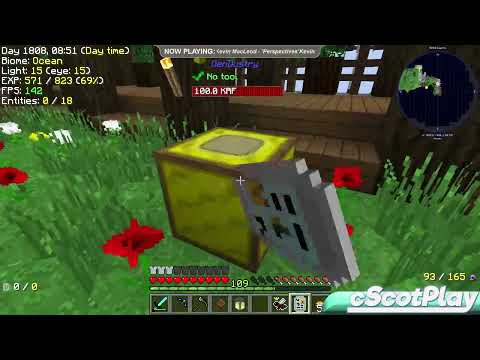 Modern Skyblock 2 w/ cScot – More Power - Live Stream - 24 September 2017