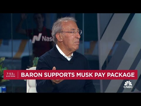 Ron Baron Discusses Elon Musk's 2018 Compensation Contract on CNBC Squawk Box