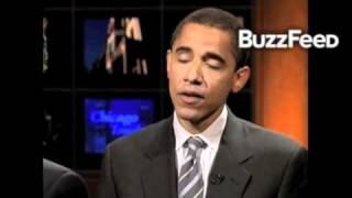 In 2003 Obama announced his intention to run for the US Senate seat being vacated by retiring Republican Senator Peter Fitzgerald. This clip comes from a early 2003 interview after Obama had just declared for the seat.
