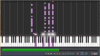 California King Bed - Rihanna - Synthesia Piano Tutorial + MIDI