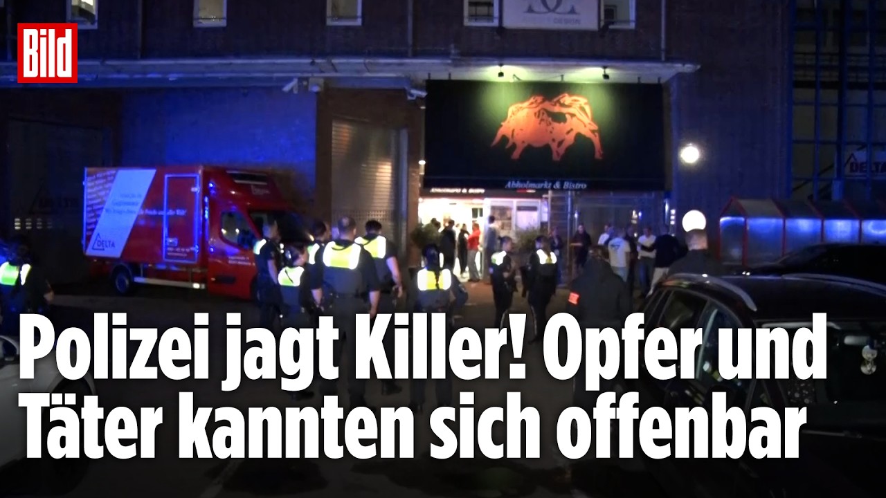 DOPPELMORD IN HAMBURG: Zwei Tote auf Fabrikgelände – Täter auf der Flucht!