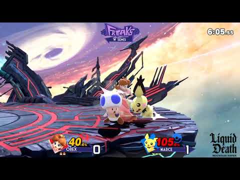 Orex (Peach) vs Marce (Pichu) | FREAKS IRL SMASH @ FREE PLAY RICHARDSON 19 ft Muteace, Danbi, Gidy a