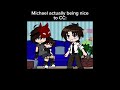 Michael Actually Being Nice To CC For Once Past Aftons Gacha Aftonfamily Aftons Fnaf Ccafton