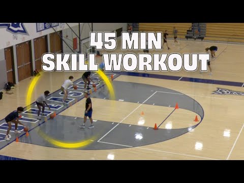 45 Minute Basketball Skills Workout - Drills to Make Your Players Better