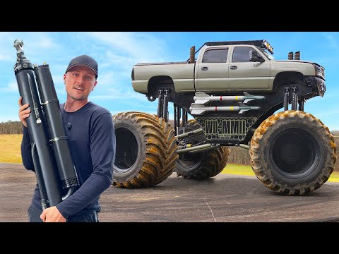 Upgrading the Suspension on Monstermax (100% custom made)