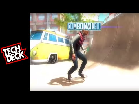 Tech Deck Skateboarding @Kids Video
