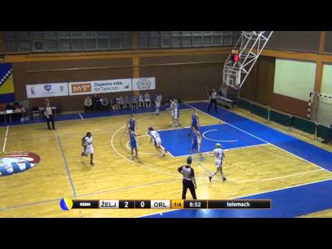 basket.ba - 11.kolo /ž/ - KK Željezničar - ŽKK Orlovi 60 - 65