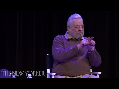 Stephen Sondheim on “Sweeney Todd” and His Process for Writing a Musical –New Yorker Festival