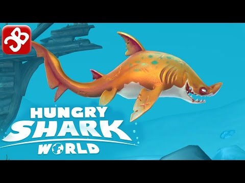 HUNGRY SHARK WORLD! The galleon wreckage is no place for a small shark!! Episode 5