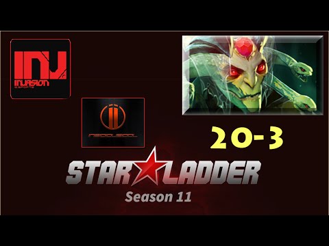 Invasion eSports vs. Insidious Idol - Starladder Season 11 - (Kecik Imba)(Medusa)
