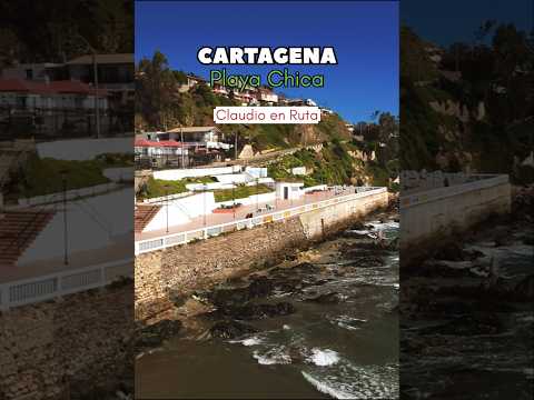 Playa Chica de Cartagena 🇨🇱 | Un rincón con historia frente al mar