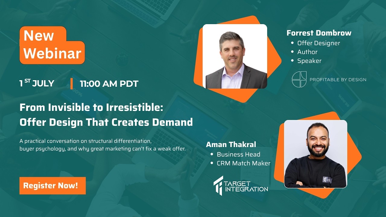 From Invisible to Irresistible webinar with Target Integration