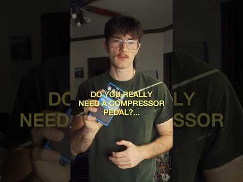 Do you need a compressor pedal? #guitarist #guitarpedals #guitartalk #guitar #musician #guitartalk