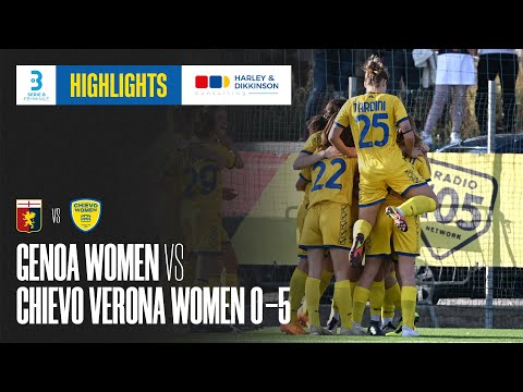 HIGHLIGHTS | GENOA WOMEN 0 - 5 CHIEVO VERONA WOMEN ⚽💛💙
