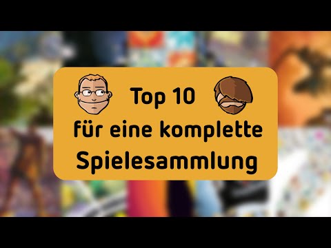 Top 10 für eine komplette Spielesammlung - wenn man nur 10 haben darf