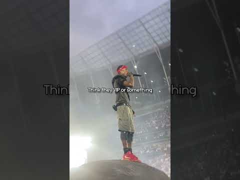 There's NO VIP at a Travis Scott show 🫨