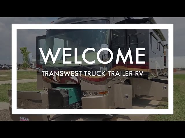 Preview image of Transwest Truck Trailer RV Live with a 2014 Entegra Coach Cornerstone 45J youtube video