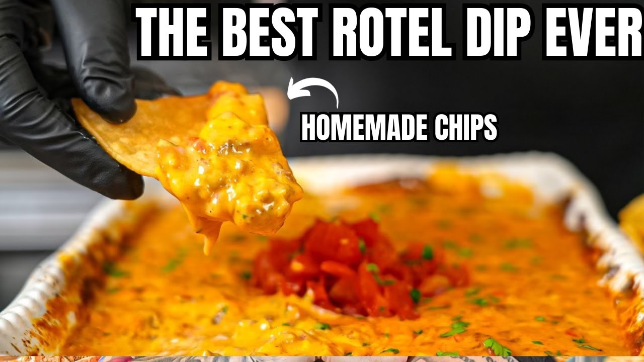 You've Been Making Rotel Dip All Wrong! (Delicious Cheese Dip Appetizer Recipe)