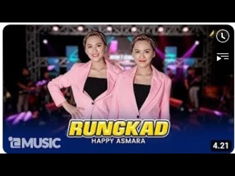 HAPPY ASMARA FEAT THE SAXOBROTHERS - RUNGKAD ( Official Live Music )