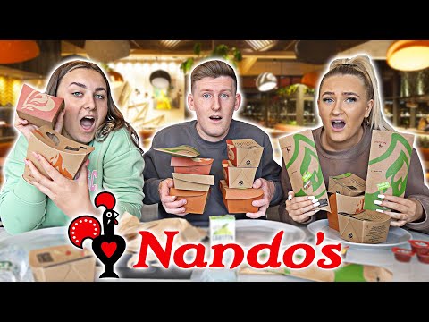 Last to STOP Eating NANDOS Wins £10,000 - Challenge