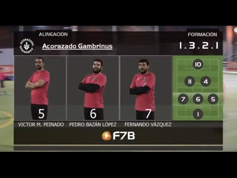 Fútbol 7 Bravo. Tercera división GIII. Acorazado Gambrinus 8 - Sin Remedios 2