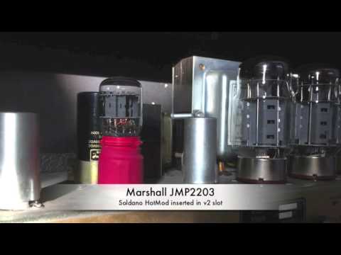 Marshall JMP 2203 with and w/o Soldano HotMod