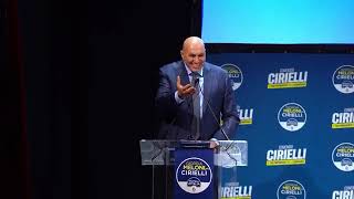 CROSETTO A NAPOLI PER SOSTENERE EDMONDO CIRIELLI PRESIDENTE DELLA CAMPANIA