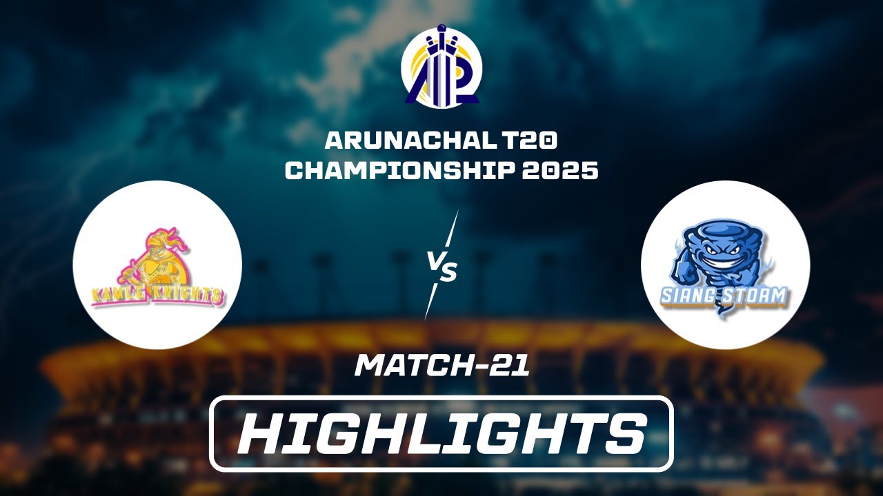 Kamle Knights VS Siang Storm