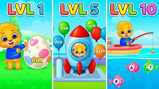 Spelling Adventure with Caramelka: ABCs and First Words for Children