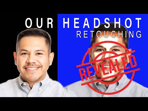 Our Headshot Retouching Process