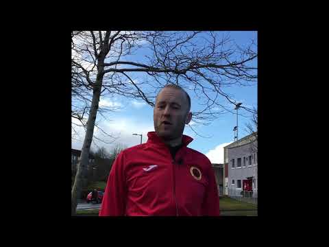 Kirk Forbes talks of the share of the points today as Rossvale draw 0-0 away to Greenock 24/3/18