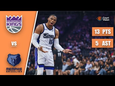Russell Westbrook - 13 Points, 5 Assists vs Grizzlies - 2025-26 Regular Season