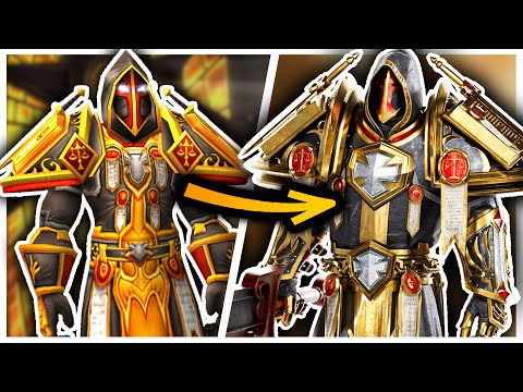 I recreated the BEST Paladin armor as a Blizzard cinematic