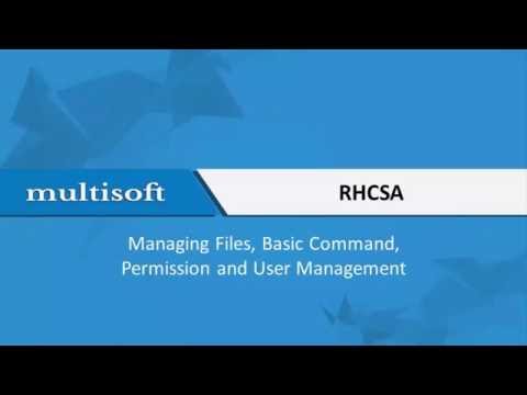 Files and Commands in RHCSA Training 