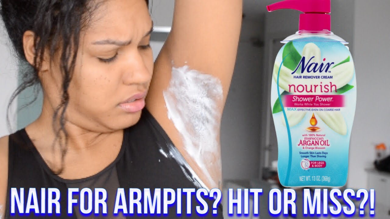 TESTING NAIR ON ARMPITS FIRST TIME| A HIT OR MISS?