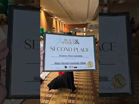 Second place in "Most Wanted Aesthetic Clinic" at the Beauty&Aesthetics Awards!