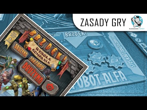 BRZDĘK: WESOŁA KOMPANIA, DRUŻYNA C + ZARZĄDU (Lucrum) - jak grać, czyli zasady gry w kilka minut