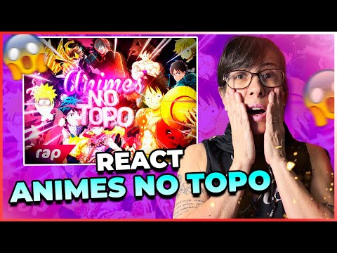 REAGINDO A "ANIMES NO TOPO (Rap) Goku, Naruto, Luffy, Seiya, Kira, Midoriya, Eren, Meliodas..."