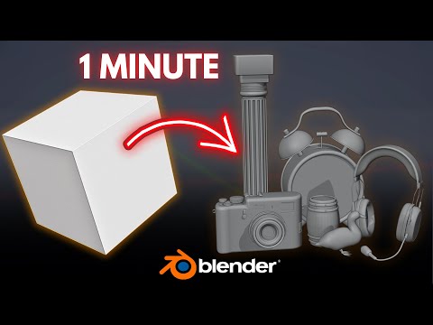 Learn the Asset Browser in Blender in 1 Minute!