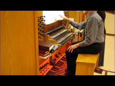 07 Peter Miller performs  Canzona in F, WV 44  at St. John's Lutheran Decatur