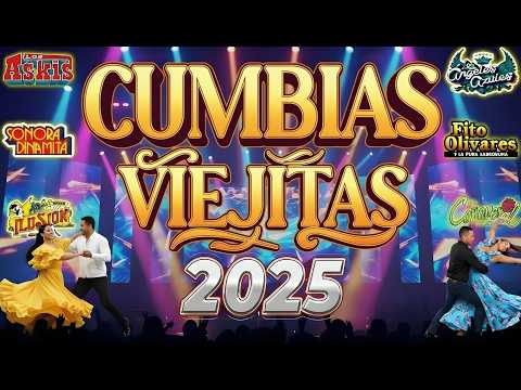 CUMBIAS PARA BAILAR TODA LA NOCHE LOS ÁNGELES AZULES, CAÑAVERAL, SONORA DINAMITA, YAGUARU