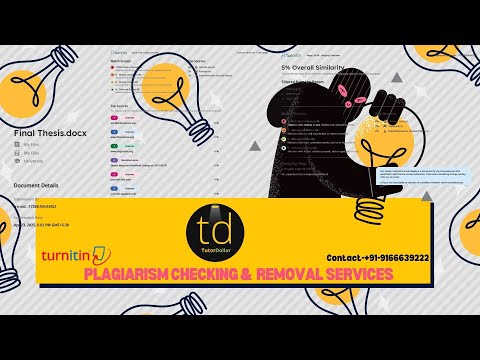 Plagiarism Check Services