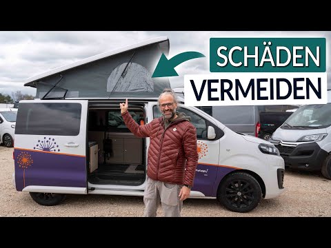 Aufstelldach pflegen - Tu das auf KEINEN FALL