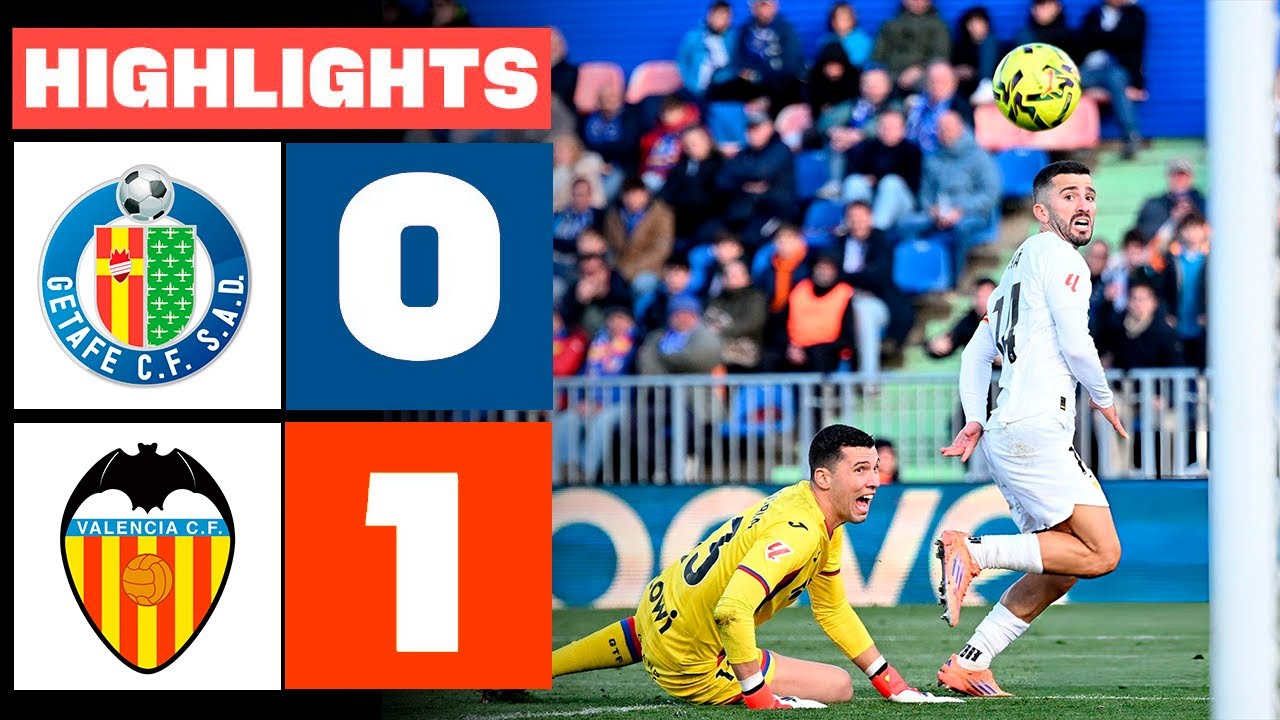 Getafe vs Valencia Summary & Highlights Season 2025/2026
